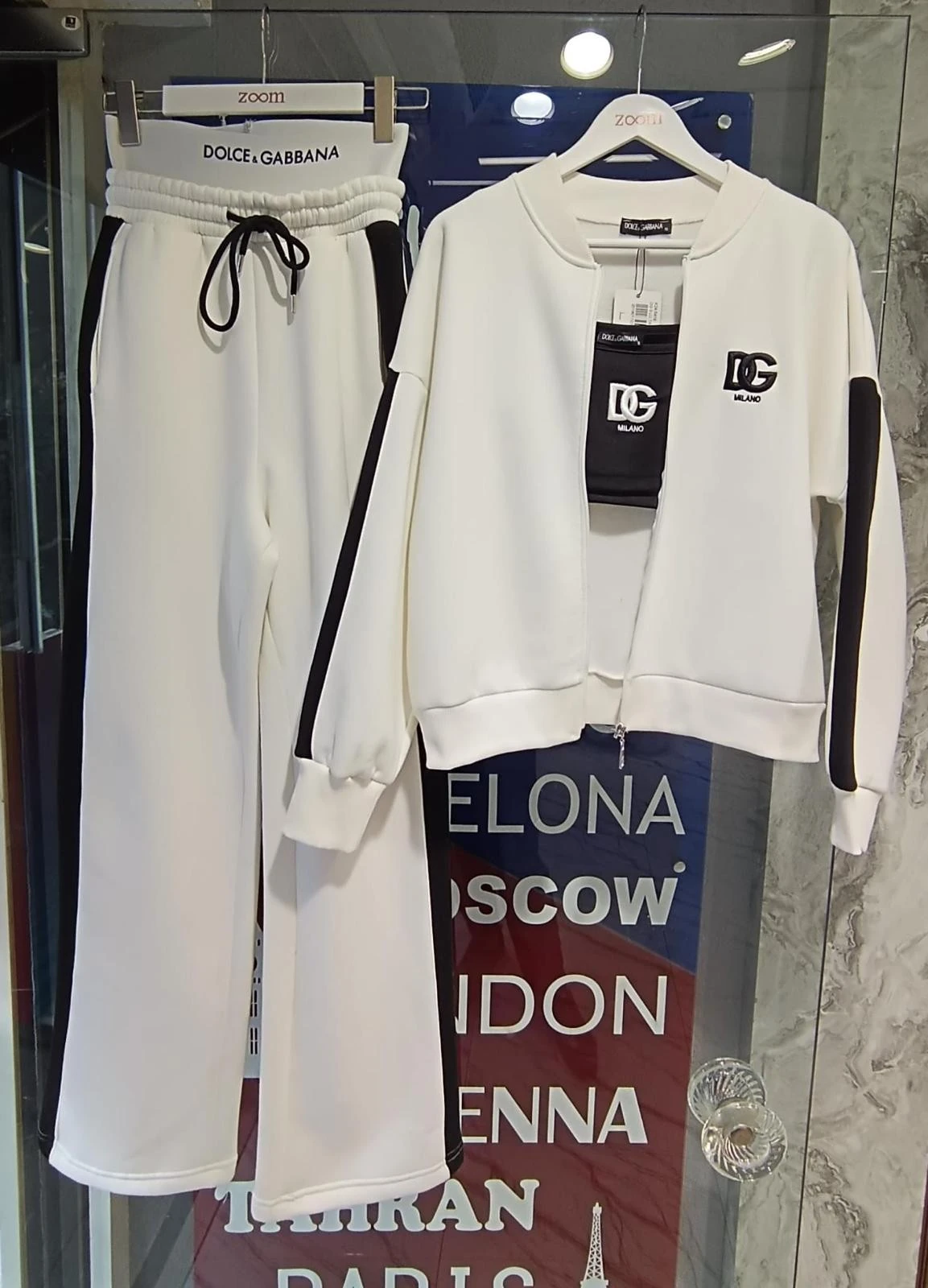 D&G Dolce Gabbana İthal Oysho Kumaş 2 iplik 3’lü Spor Takım