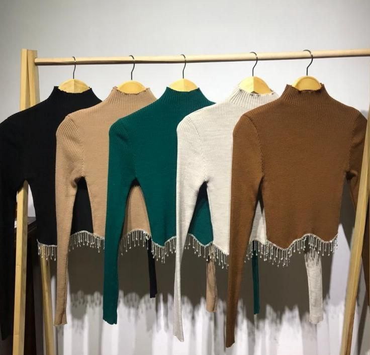 Yeni Sezon Damla Detay  Çizgili Bluz Standart