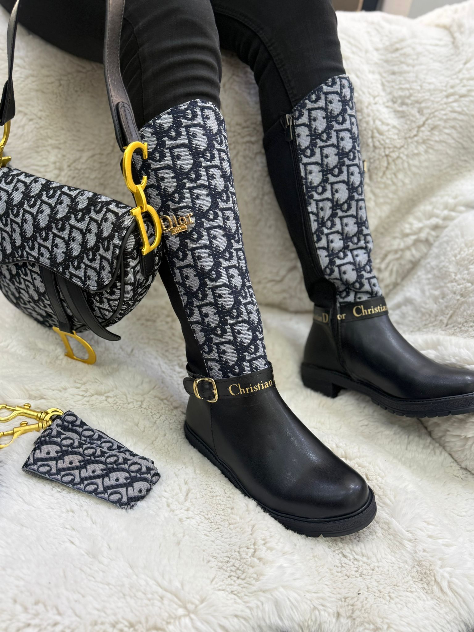 İthal Christian Dior Çizme