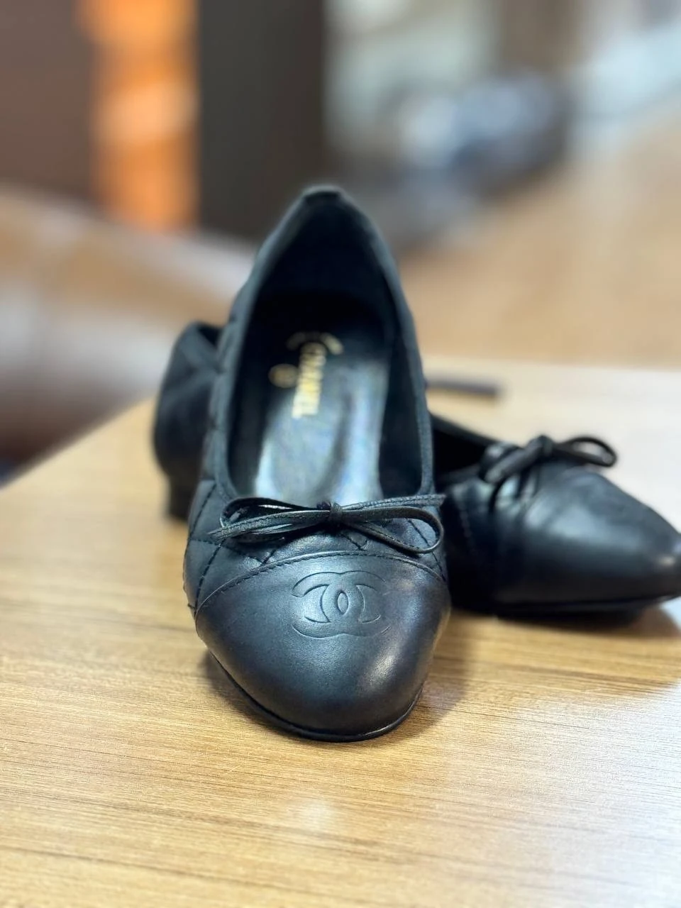 Chanel Deri İthal Ayakkabı