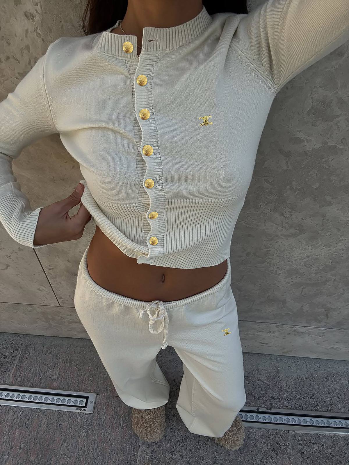 İthal Celine Triko Takım