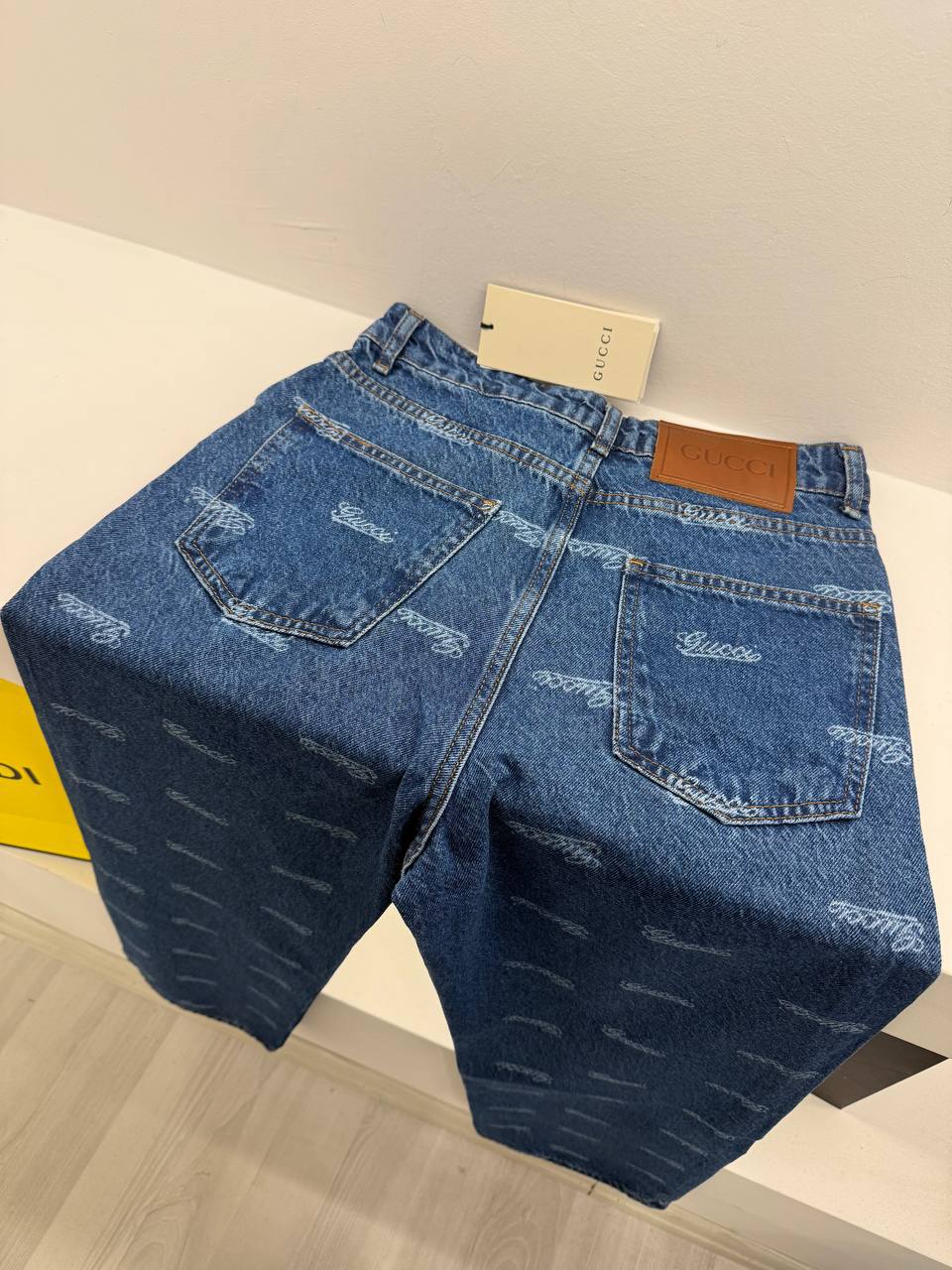 İthal Gucci Kot Pantolon