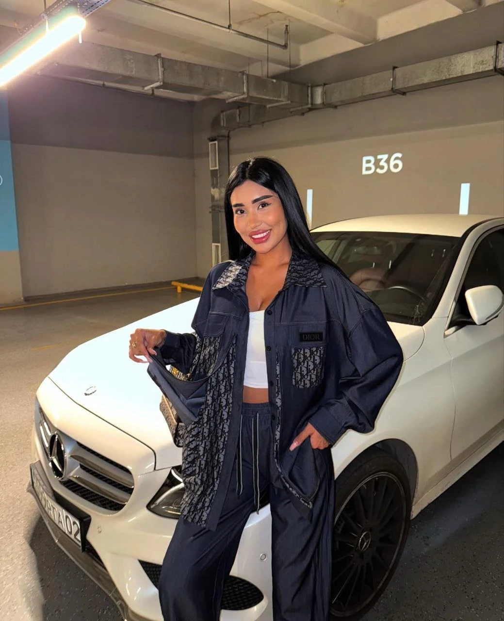 İthal Christian Dior Kot Takım