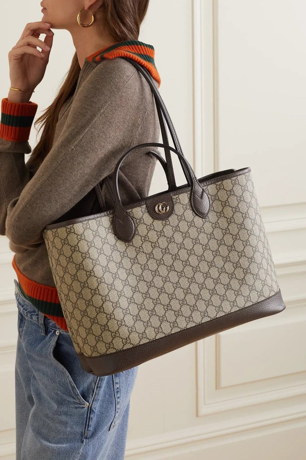 İthal Gucci Kahverengi Çanta
