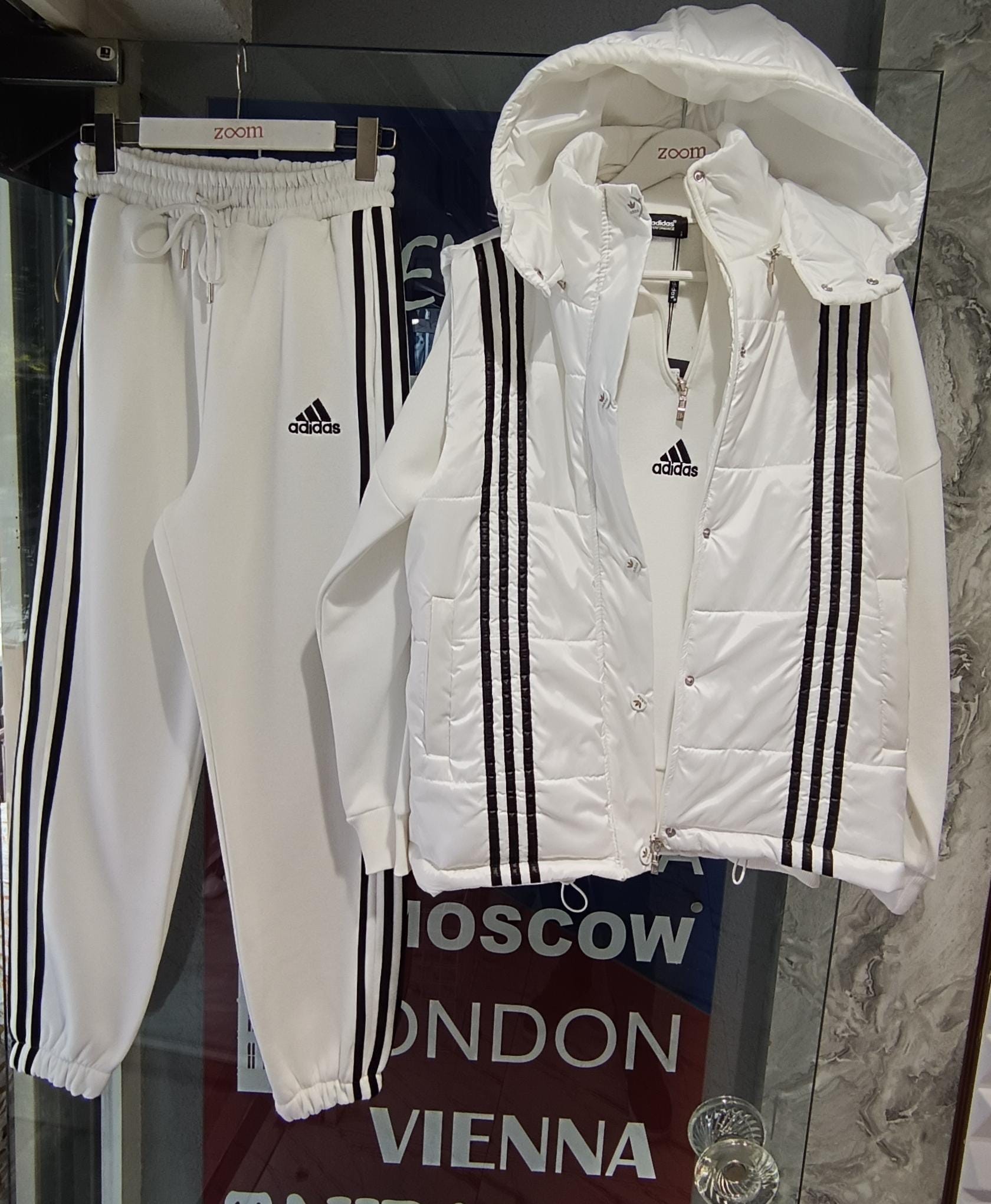 Adidas İthal Kumaş 3 lü Yelek Takım