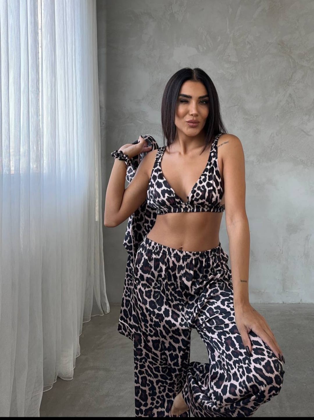 Armani Saten üçlü set