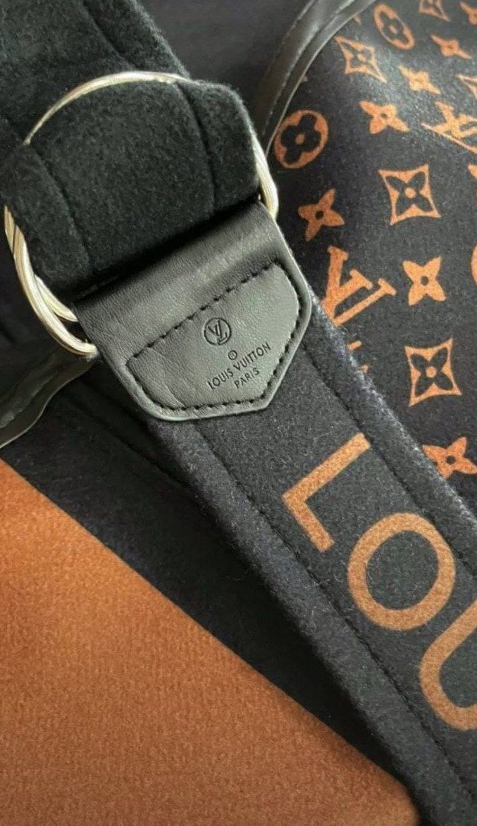 İthal Louis Vuitton Püsküllü Panço Kaban