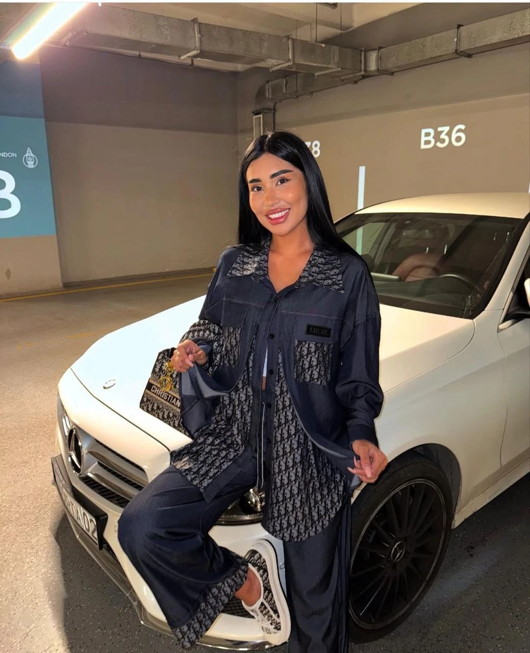 İthal Christian Dior Kot Takım