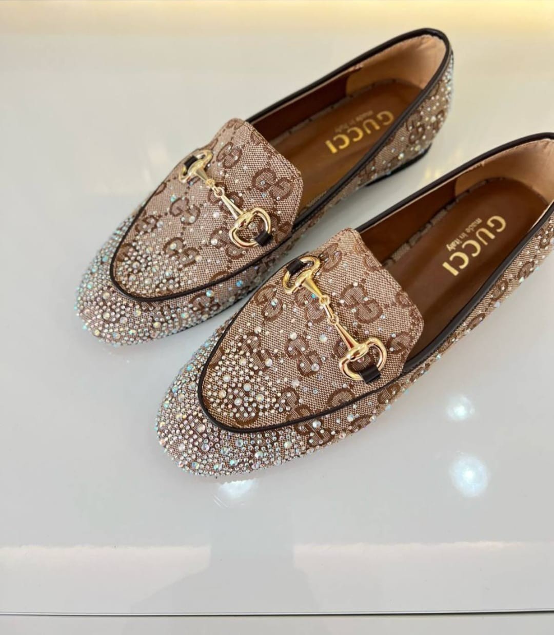 Gucci İhtal Taşlı Babet