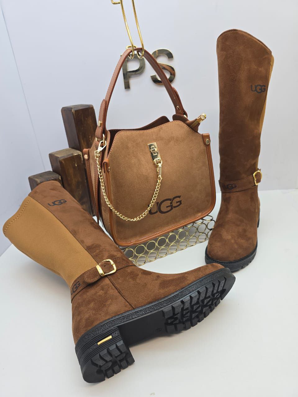 İthal Ugg Çanta Çizme Seti