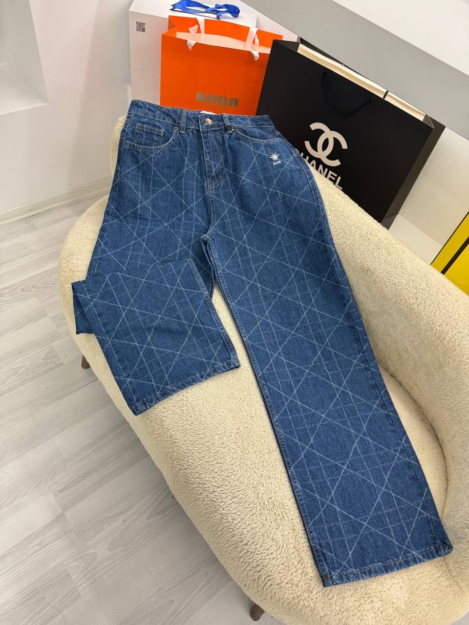 İthal Christian Dior Kot Pantolon