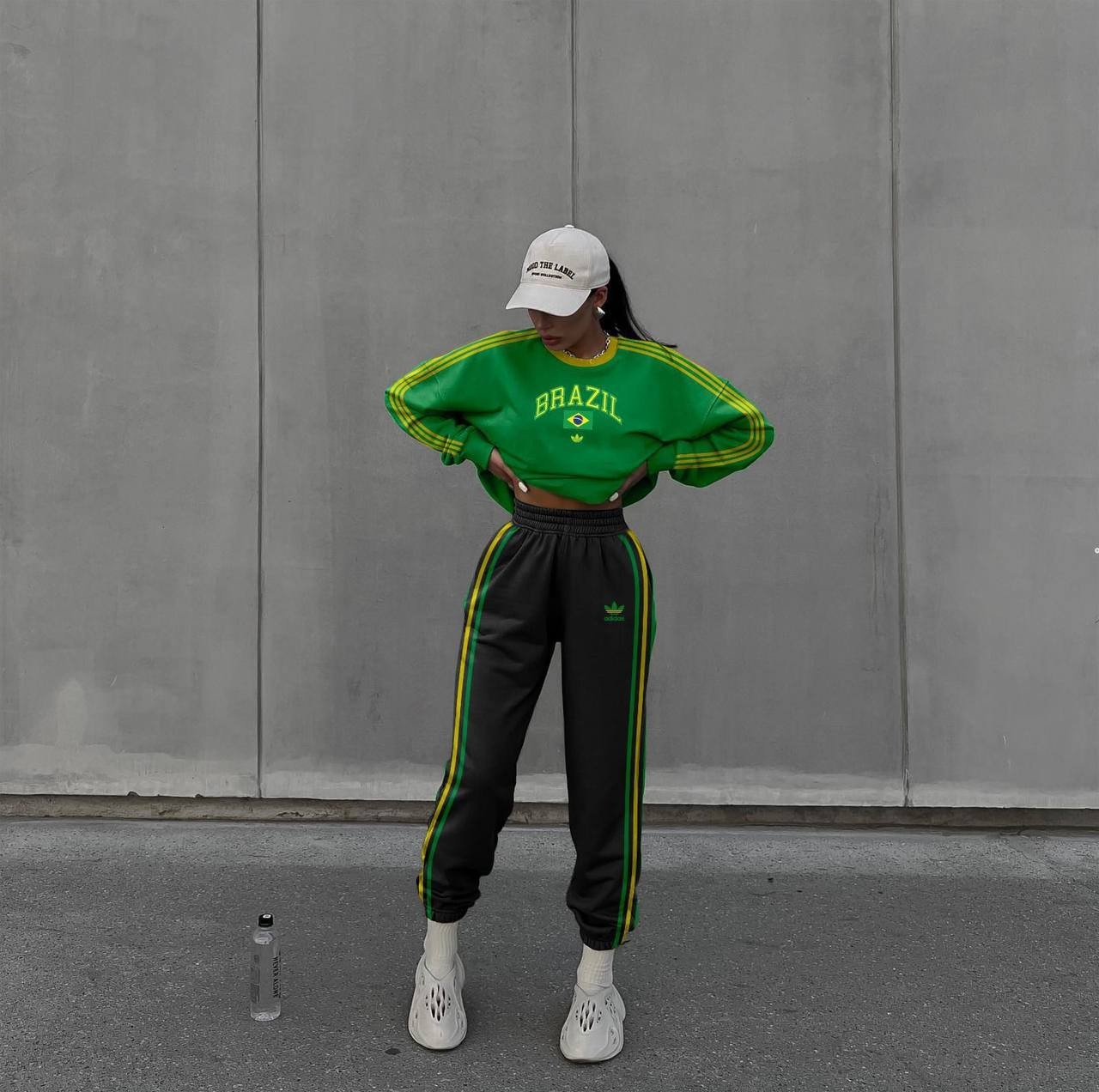 Adidas Compact Kumaş Spor Takım Neon Renkler