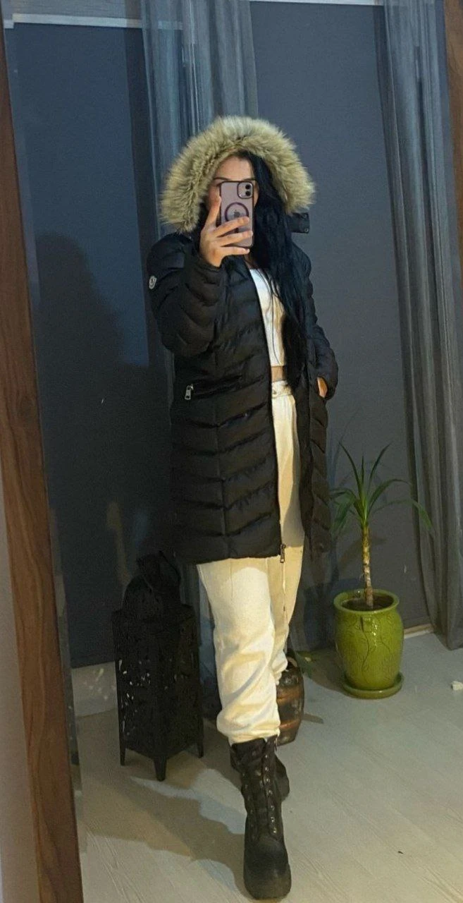 İthal Moncler Uzun Mont