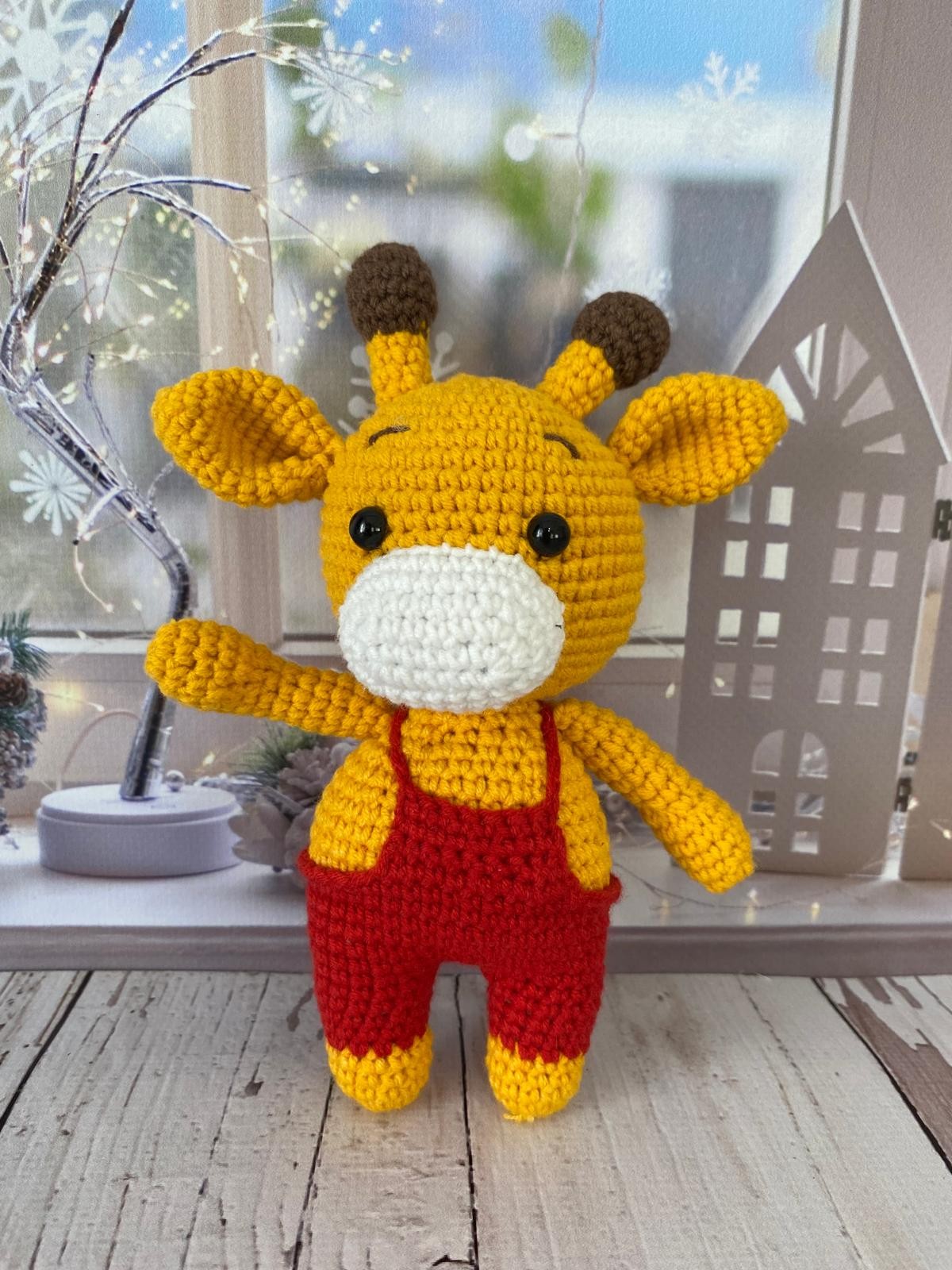 Amigurumi Zürafa Oyuncak