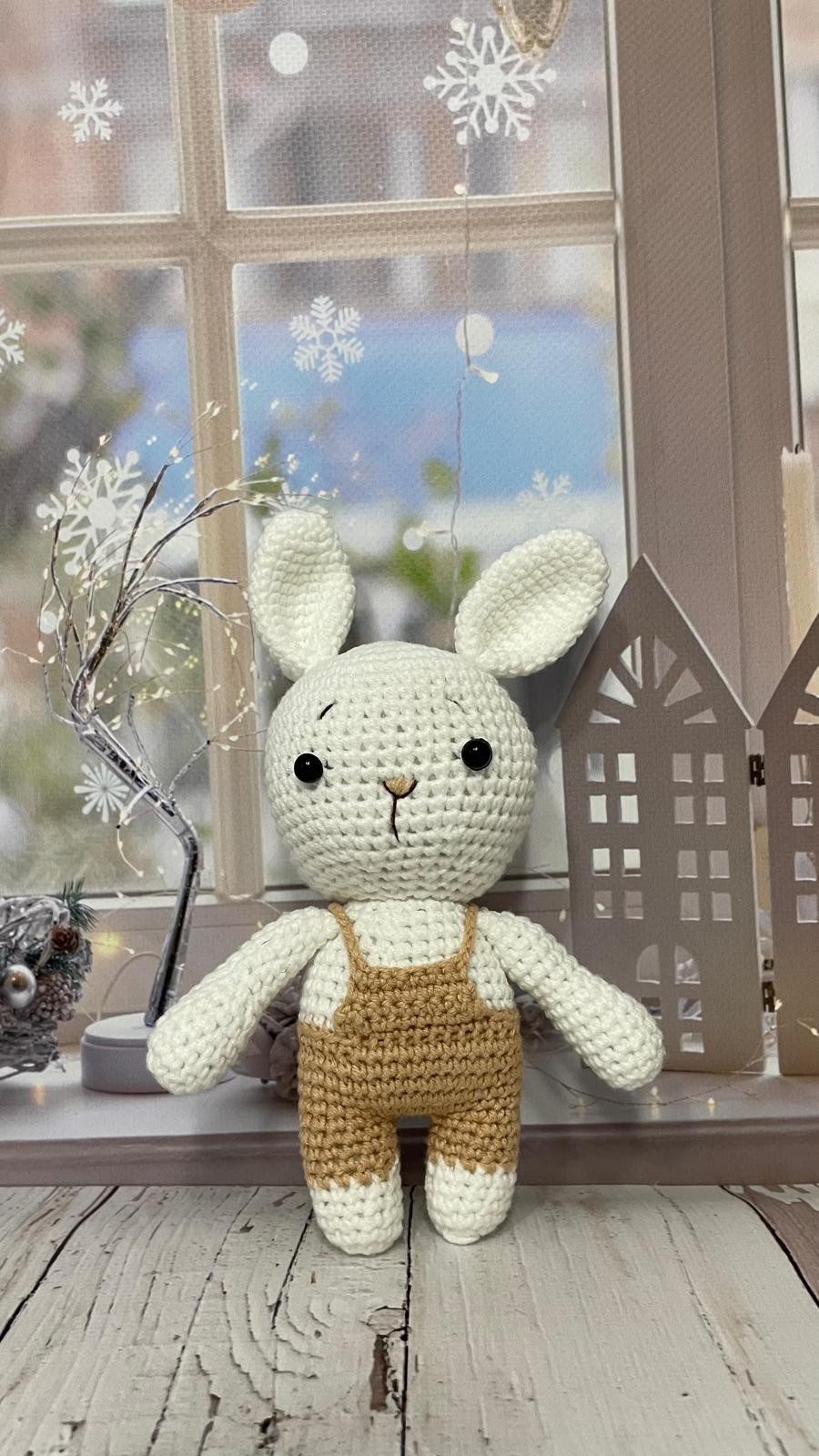 Amigurumi Fındık Tavşan Oyuncak