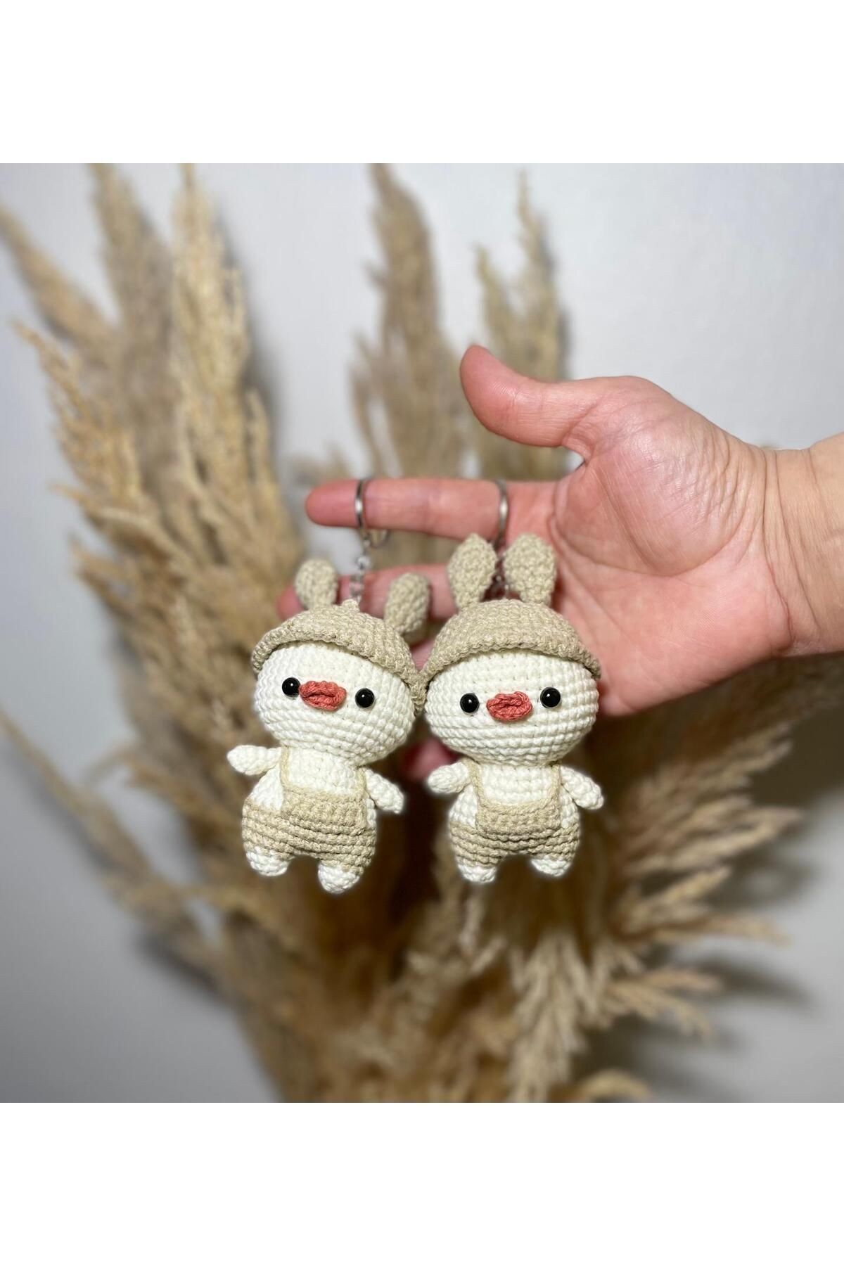 Amigurumi Ördek Anahtarlık