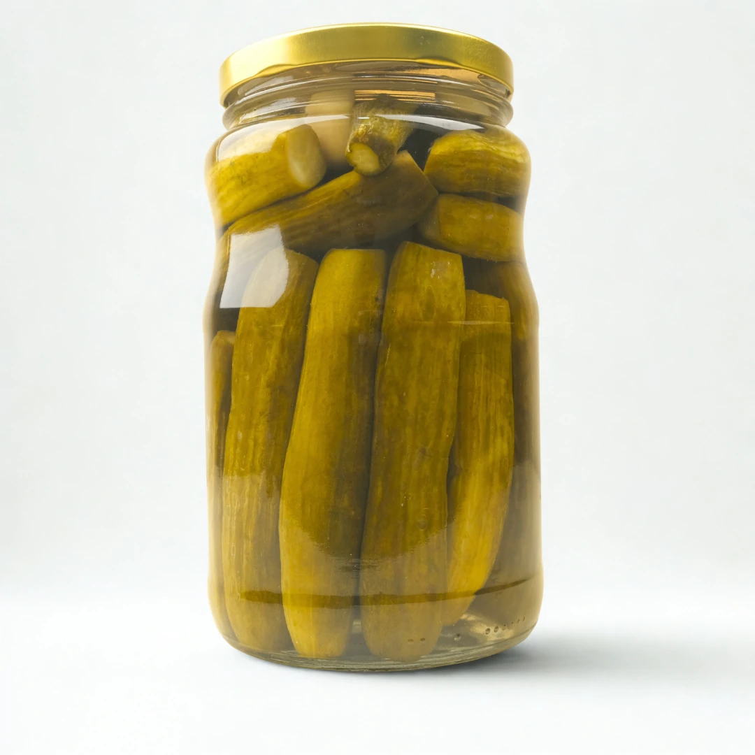 Antep Usulü Çıtır Salatalık Turşusu – 1700cc Cam Kavanoz, Ev Yapımı, 2025 Yeni Mahsul