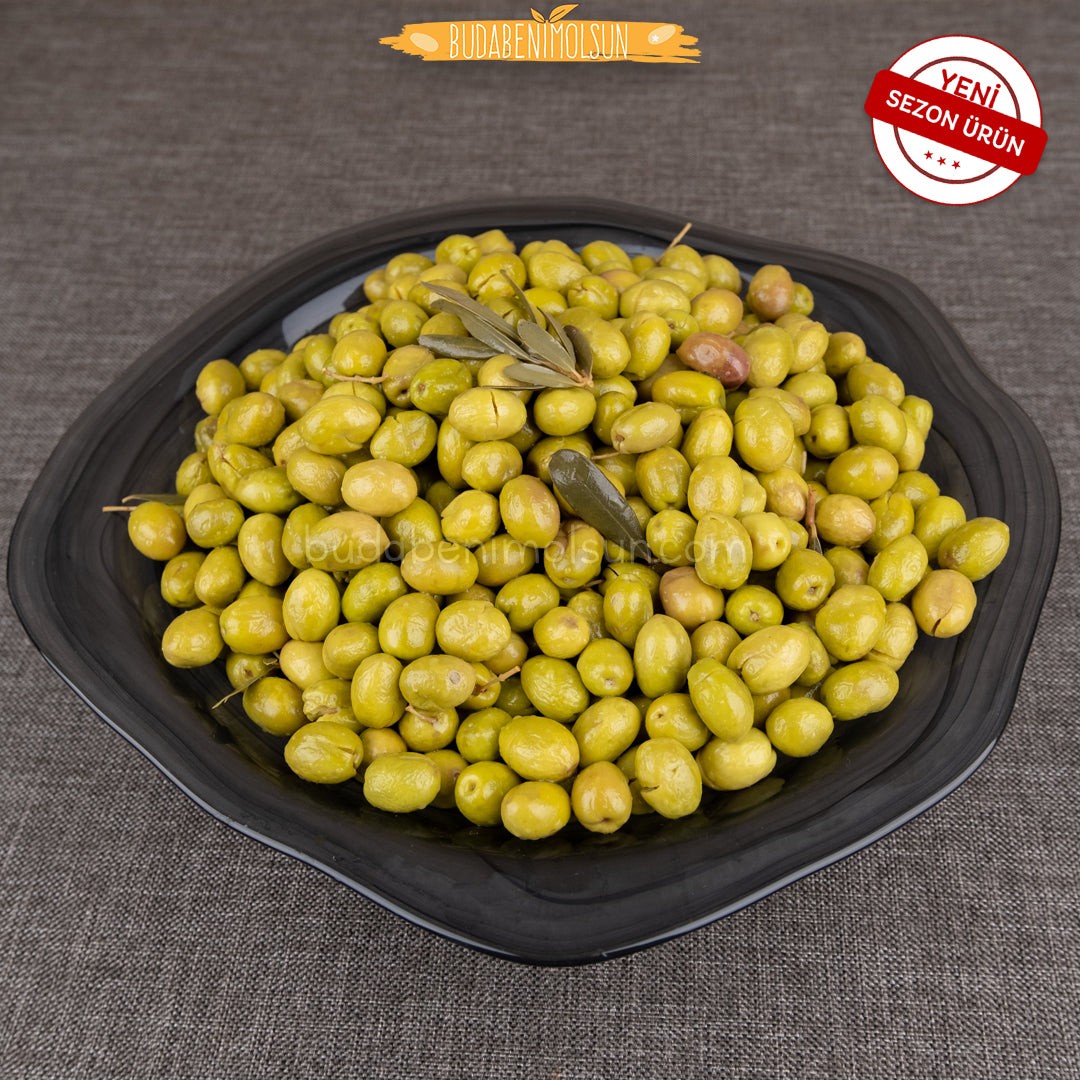 Taş Kırması Yeşil Zeytin  - 2 Adet 2 Kg