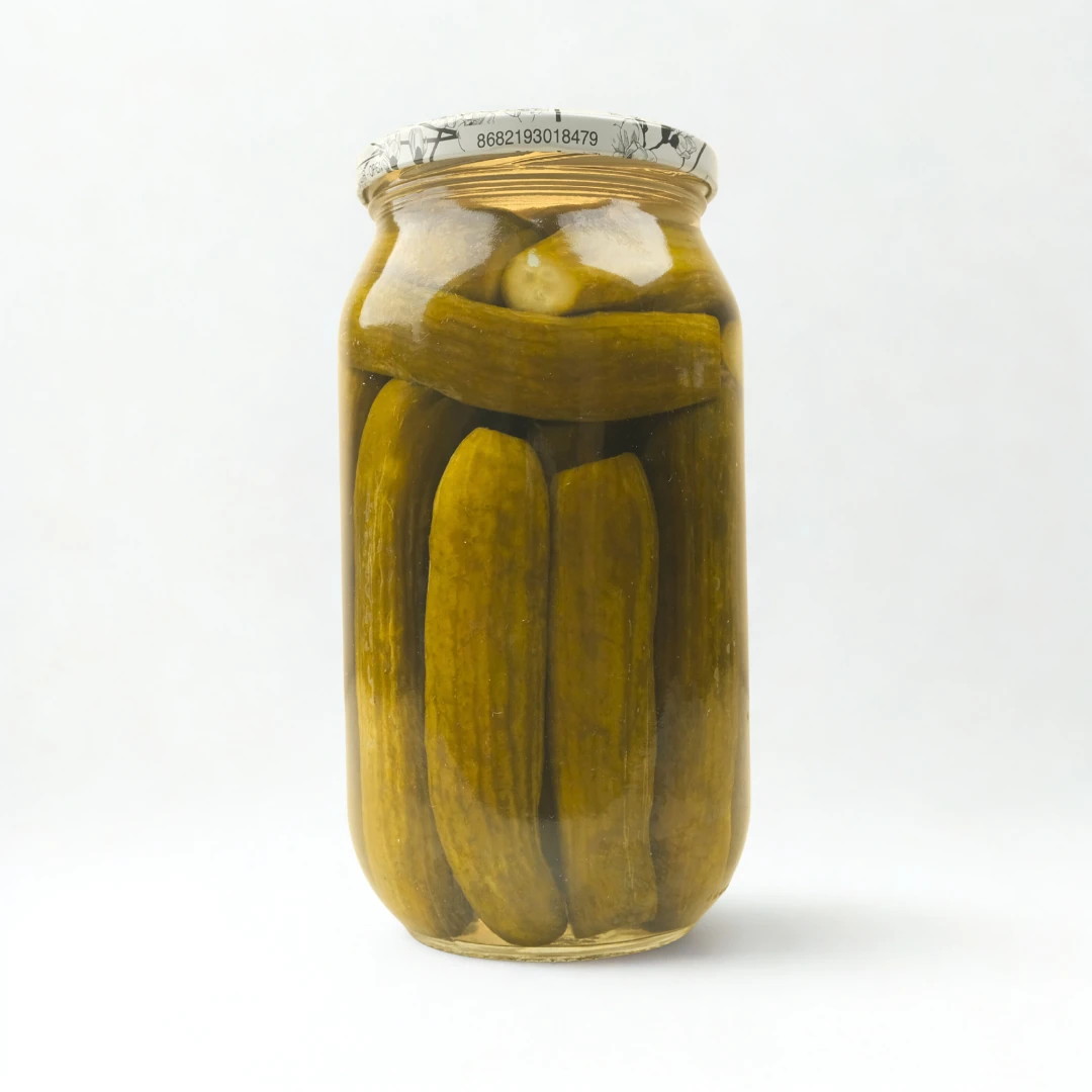 Antep Usulü Çıtır Salatalık Turşusu – 1000cc Cam Kavanoz, Ev Yapımı, 2025 Yeni Mahsul