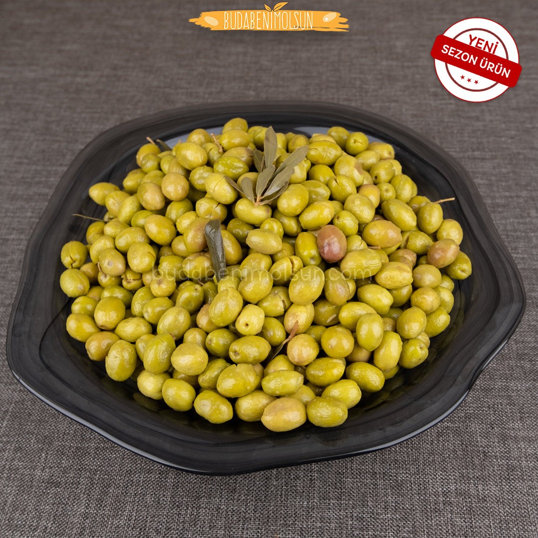 Taş Kırması Yeşil Zeytin  - 2 Adet 2 Kg