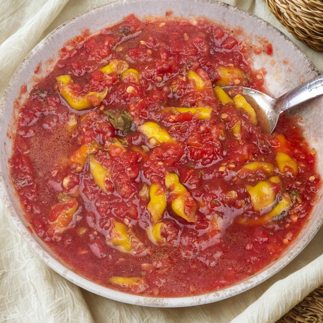 Ev Yapımı Acılı Domates Turşusu | XL Boy 5 Lt Pet Bidon – 2025 Yeni Mahsul