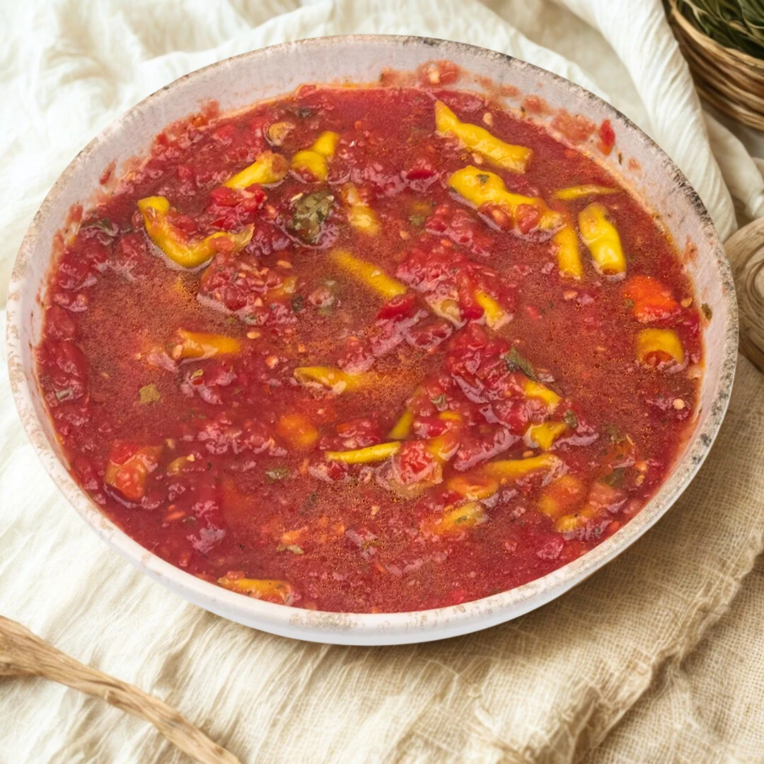 Acısız Ev Yapımı Domates Turşusu | 1000cc Cam Kavanoz – Taze