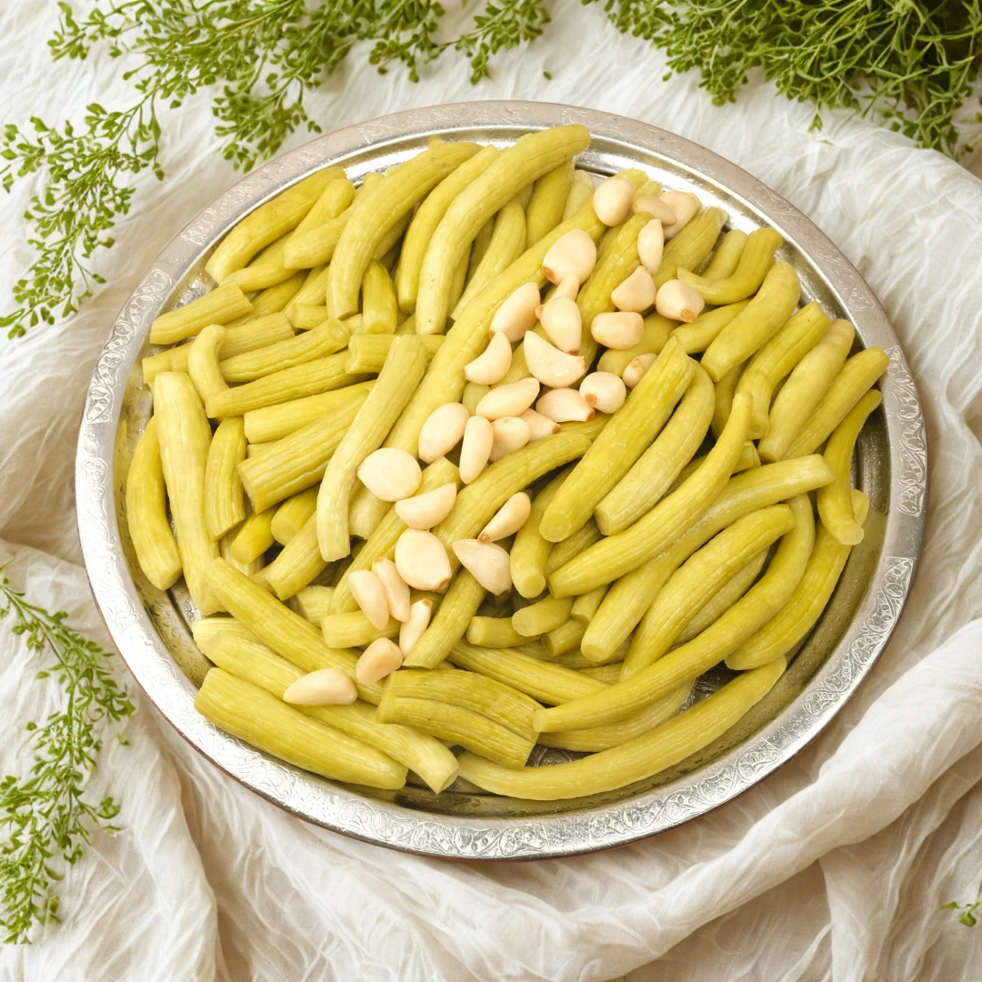 Acur Turşusu 1000cc Cam Kavanoz Ev Yapımı