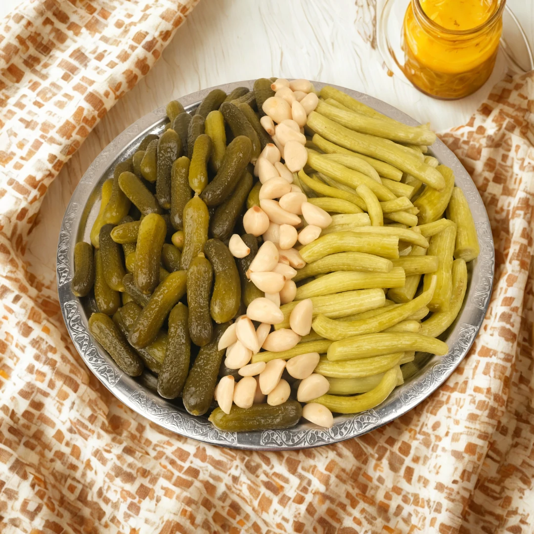 Acur + Kornişon Karışık Turşusu 5 Litre Yeni Mahsul Ev Yapımı