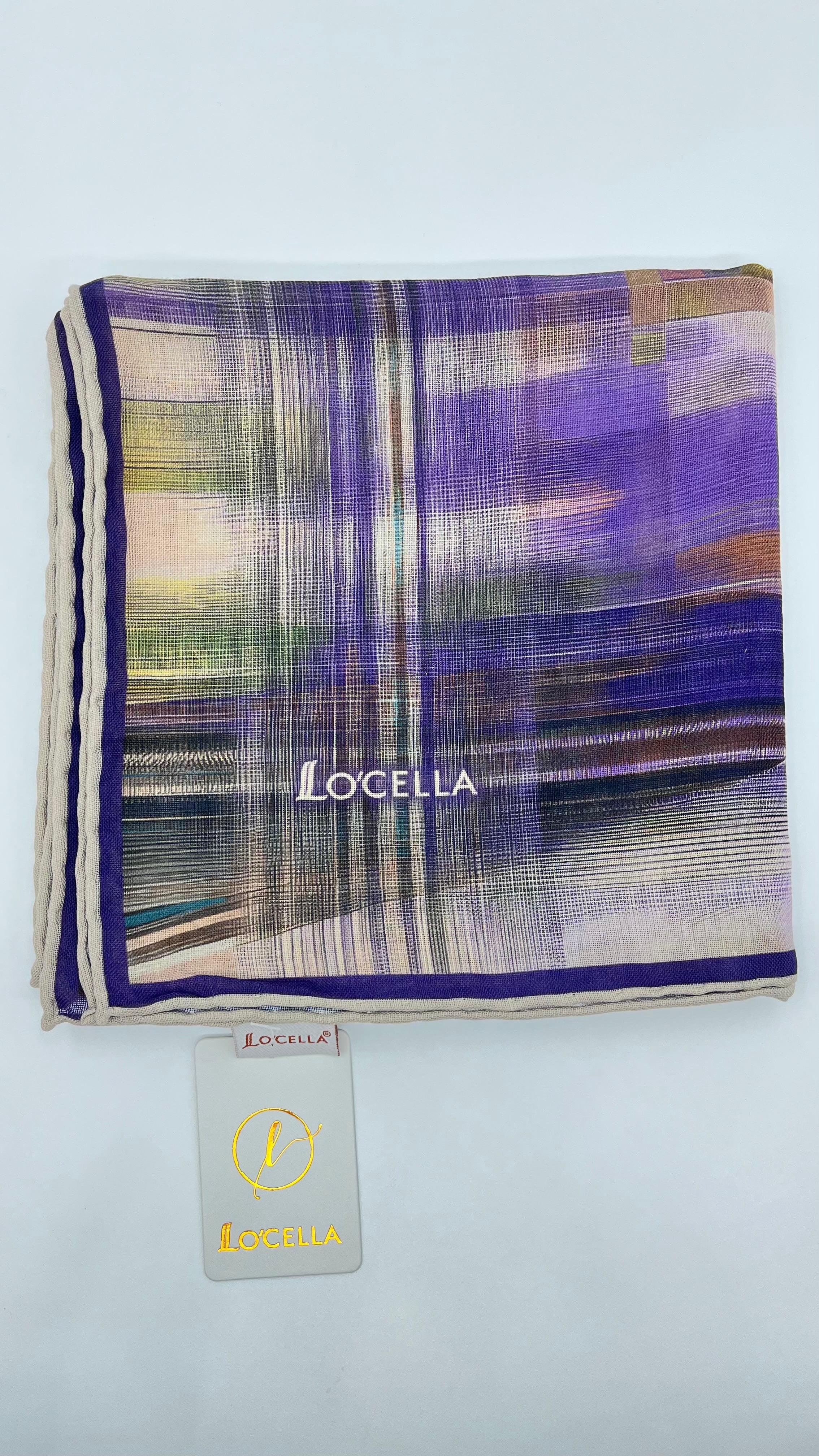 Locella Desenli Soft Eşarp - 8