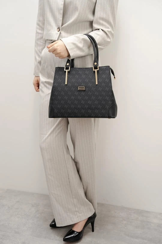 Silver & Polo Siyah SP667 Kadın El Çantası - SİYAH