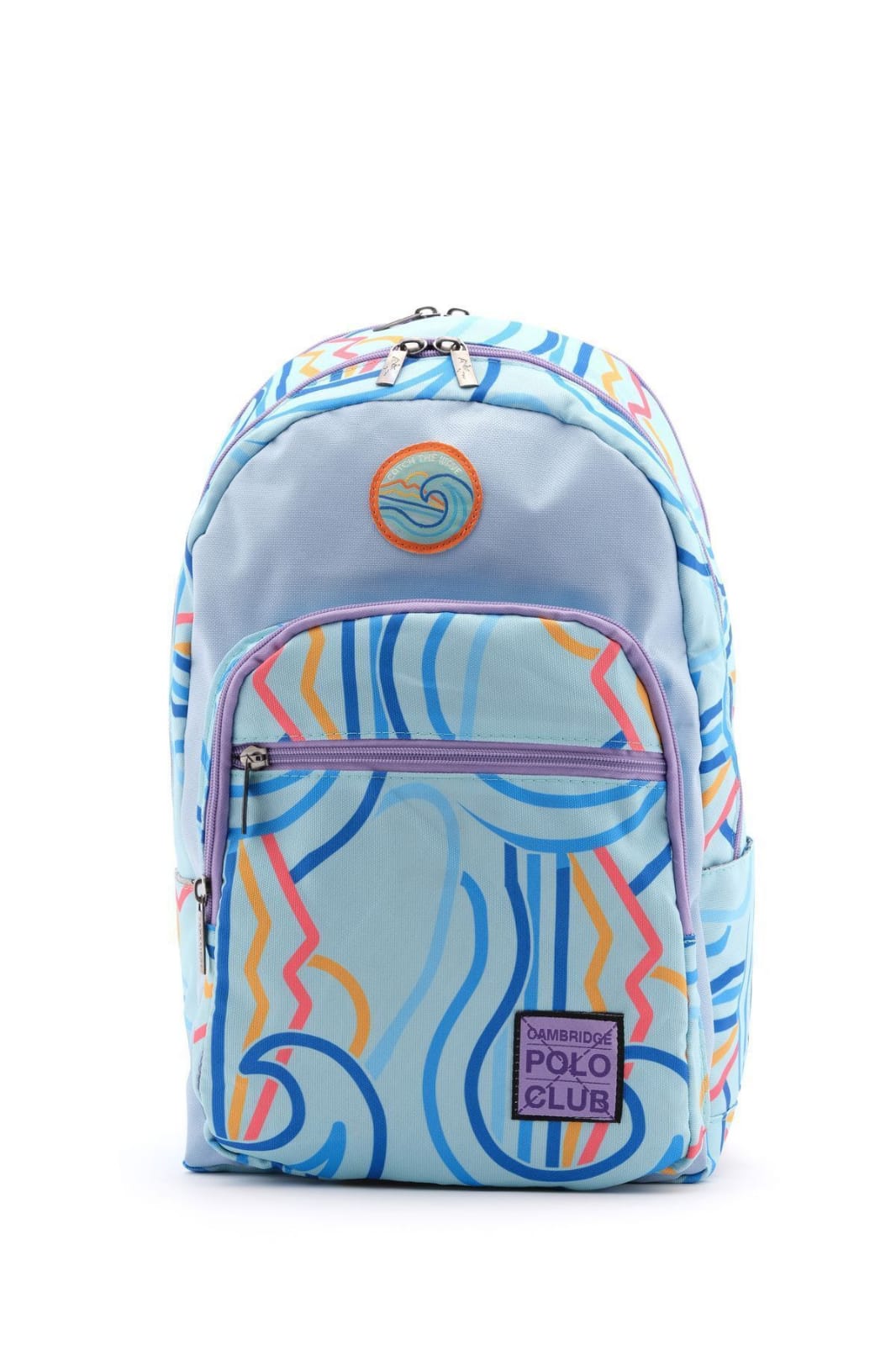 Cambridge Polo Club Wave Çift Ana Bölmeli Unisex Çocuk İlkokul Çanta Set