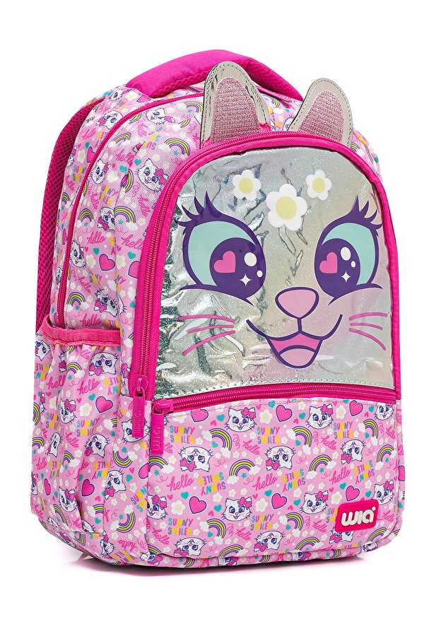 Wia Sweet Cat Kız Çocuk İlkokul Çantası