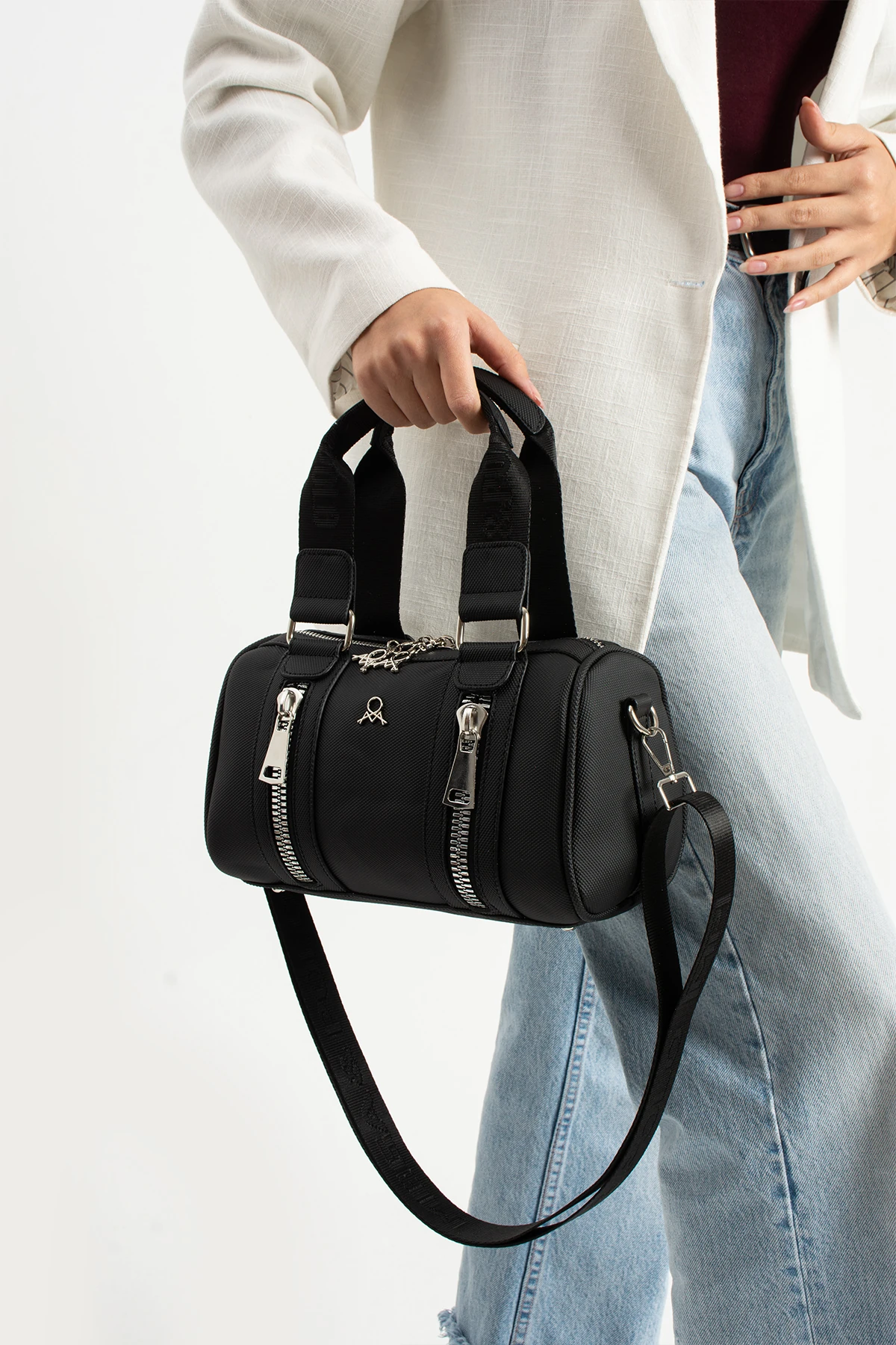 Mega Lakos Deri El Omuz ve Çapraz Çanta