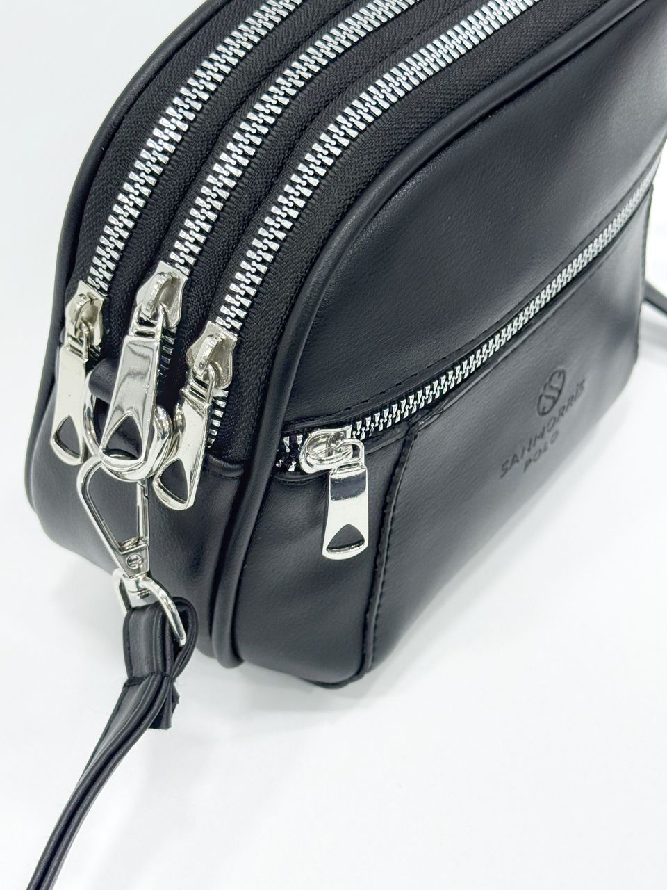 San İthal Suni Deri Çapraz Çanta