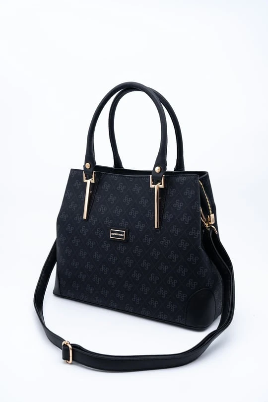 Silver & Polo Siyah SP667 Kadın El Çantası