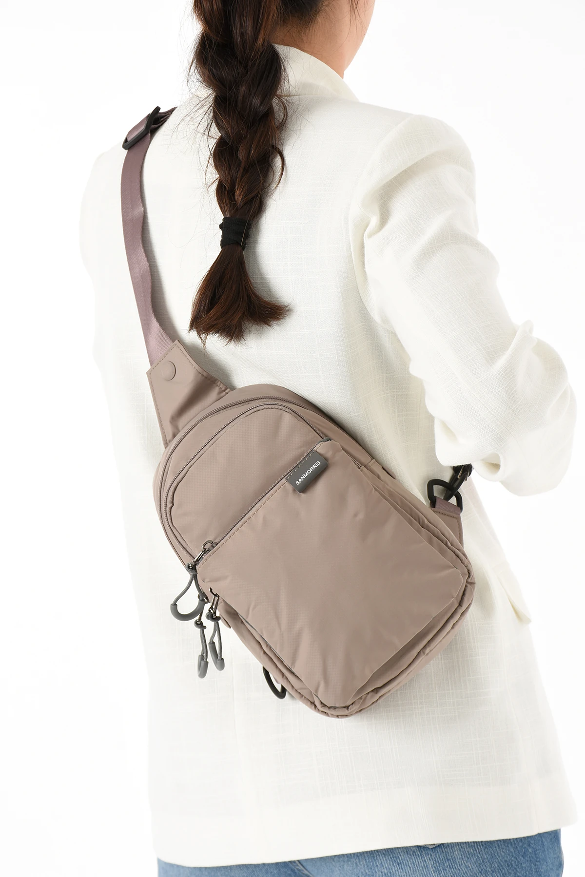 San İthal Kumaş Göğüs Çantası SAN6004 - SAND VİZON