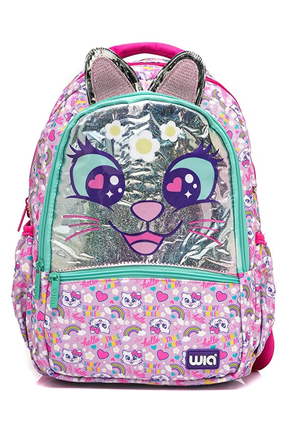 Wia Sweet Cat Kız Çocuk İlkokul Çantası