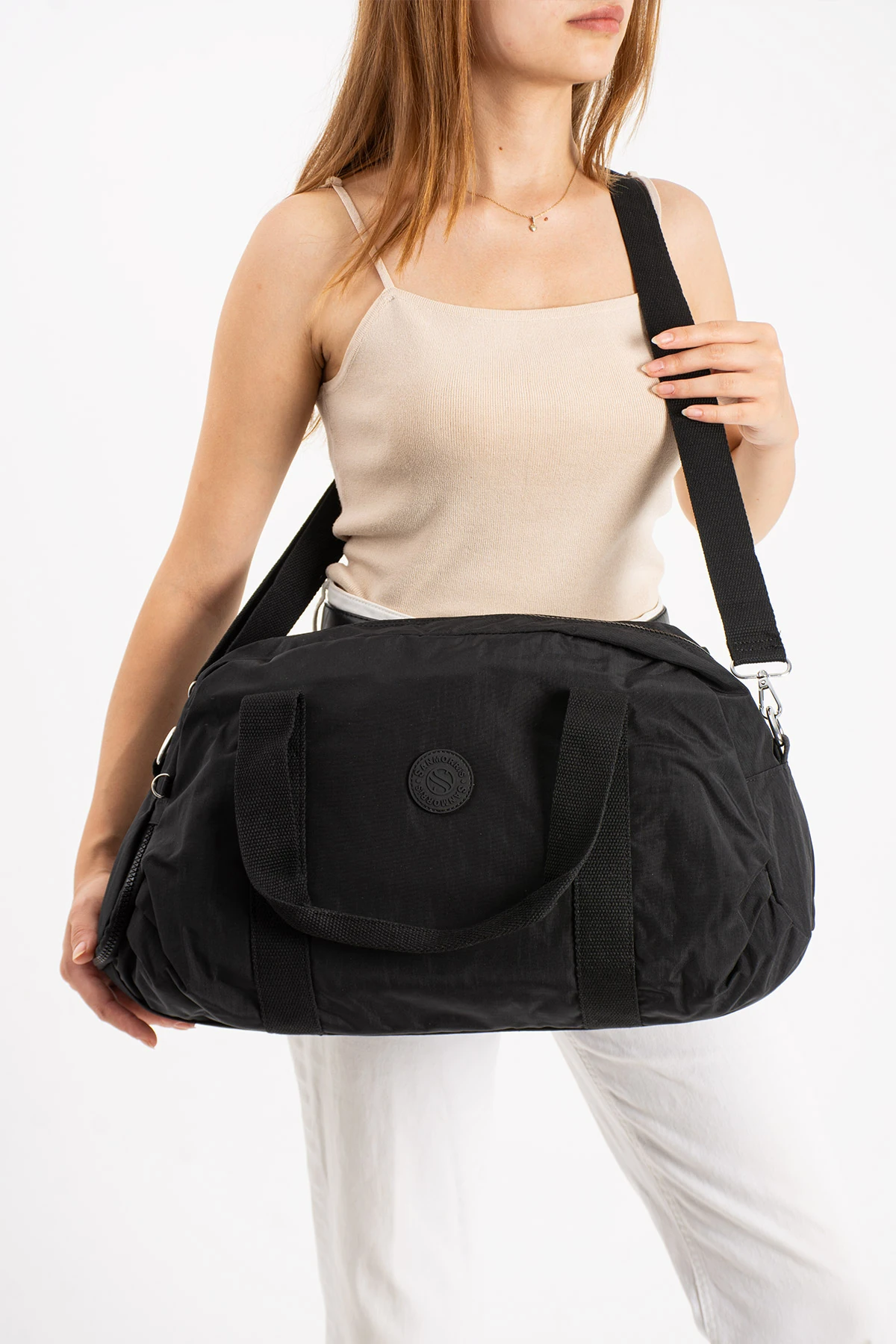 San İthal Orjinal Kanvas Kumal Seyehat Çantası