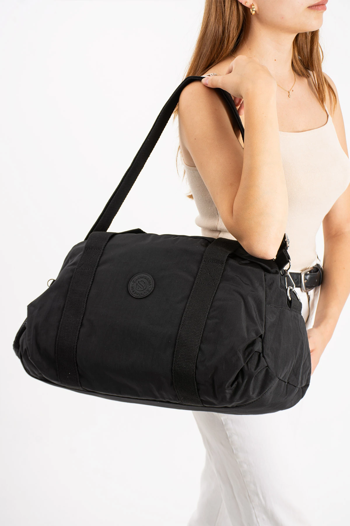 San İthal Orjinal Kanvas Kumal Seyehat Çantası