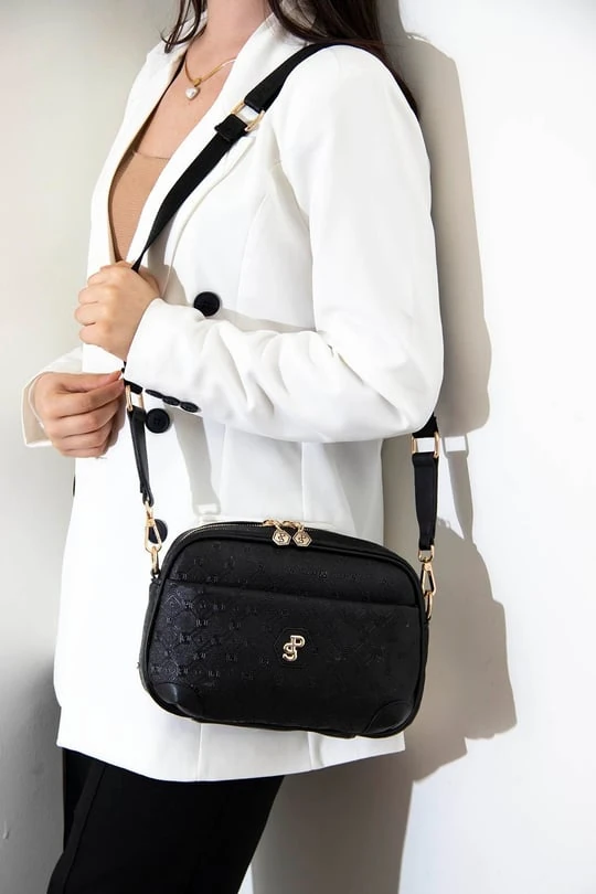 Silver & Polo SP1094 Kadın Çapraz Çanta - Siyah