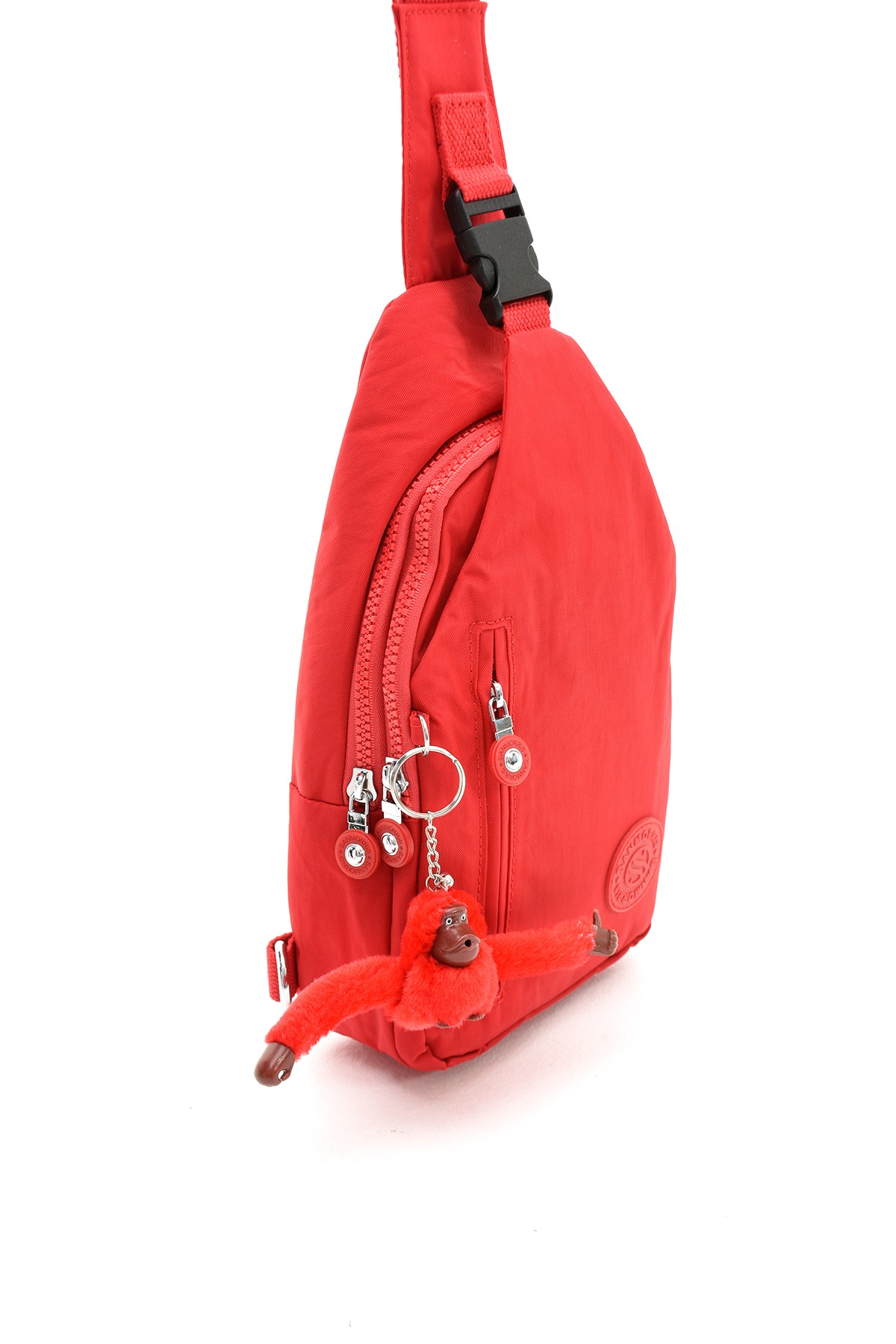 San Kadın Krinkıl Kumaş Suya Dayanıklı Çapraz Askılı Bodybag Çanta SAN3037