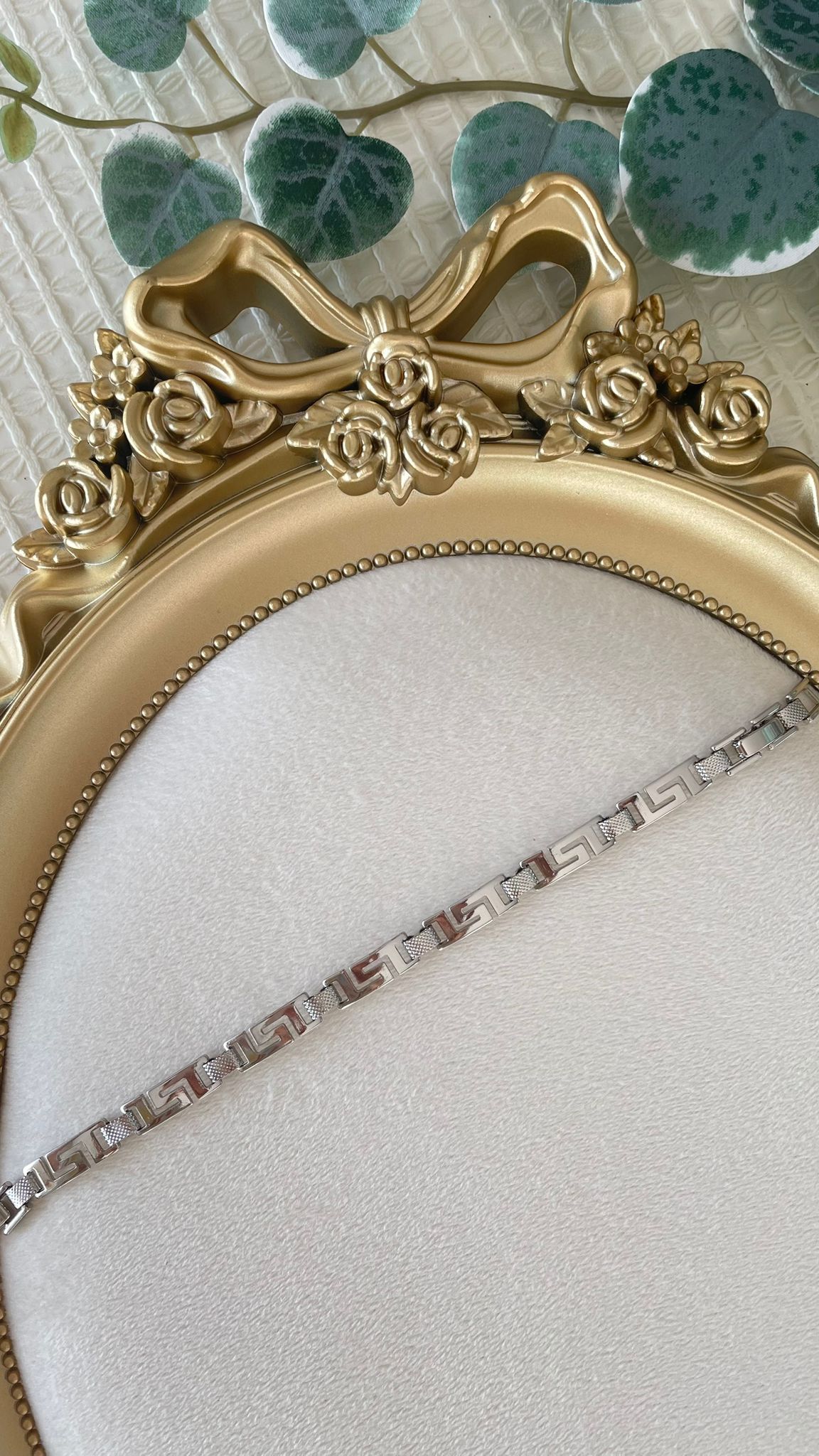 Vip Gümüş Renk Marka Model Bileklik