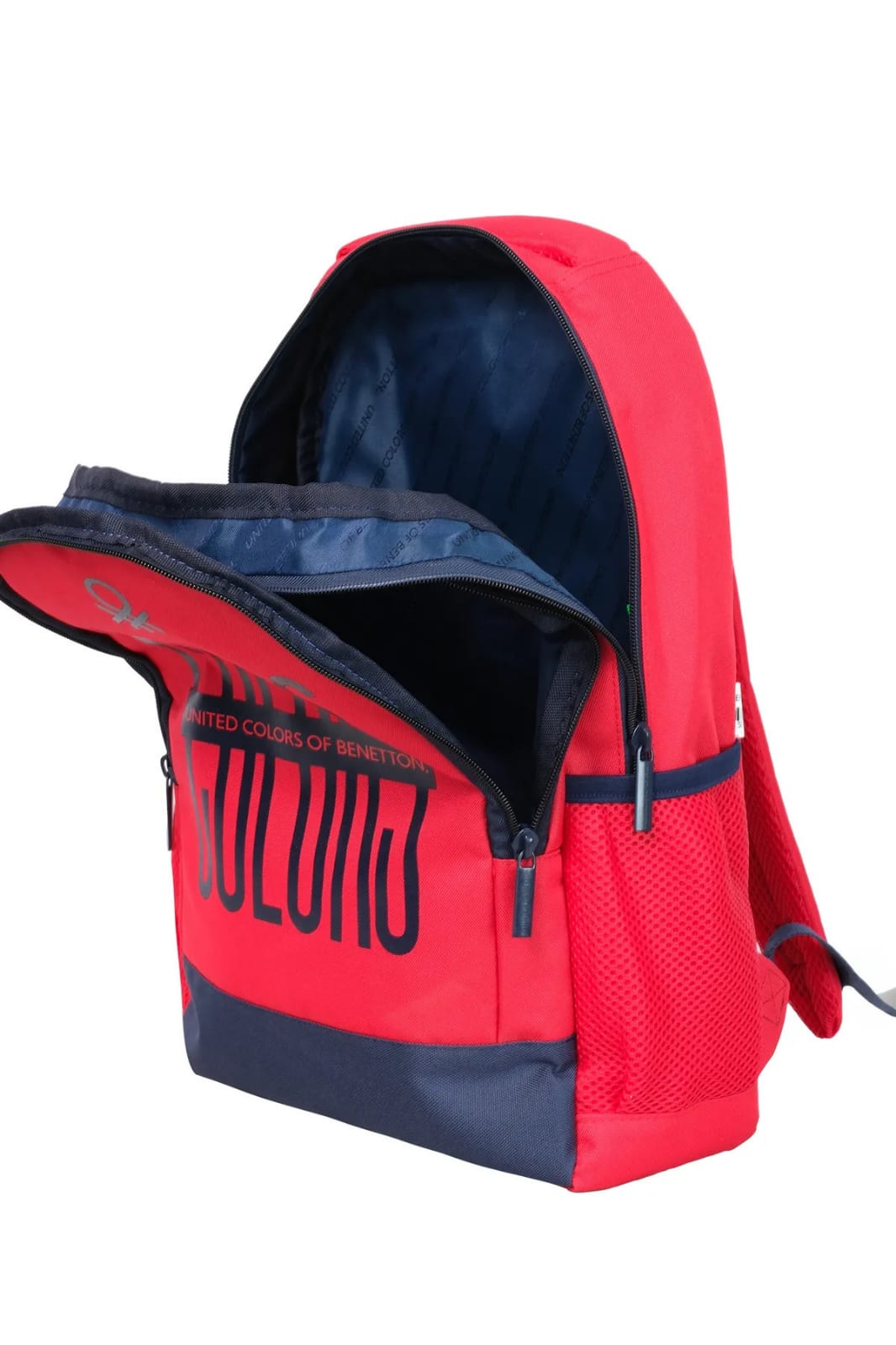 United Color Of Benetton Çocuk Sırt Çantası Lacivert Kırmızı