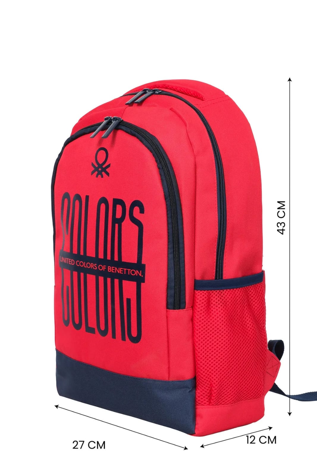 United Color Of Benetton Çocuk Sırt Çantası Lacivert Kırmızı