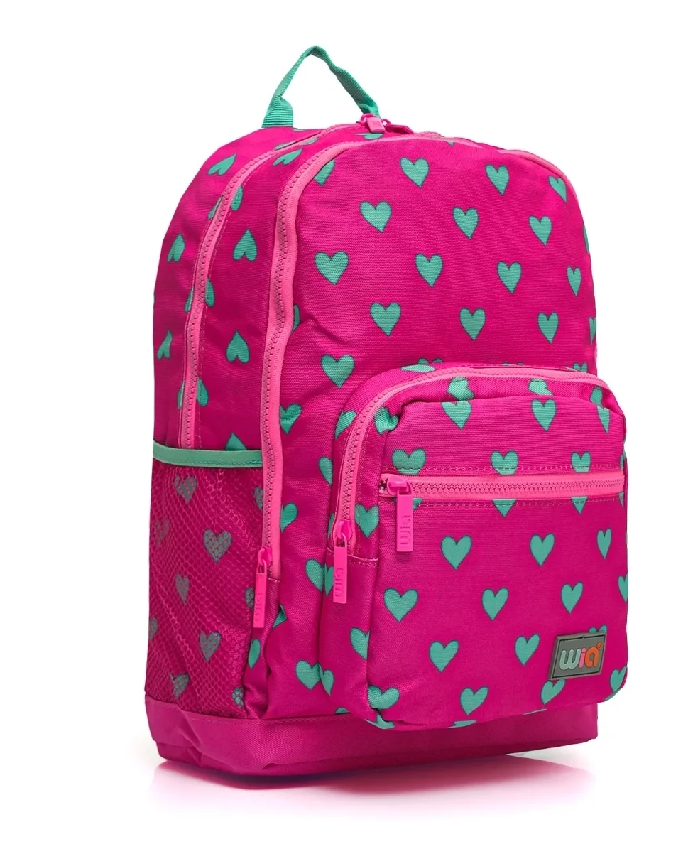 Wia Kalp Desenli 3'lü Okul Çantası Seti