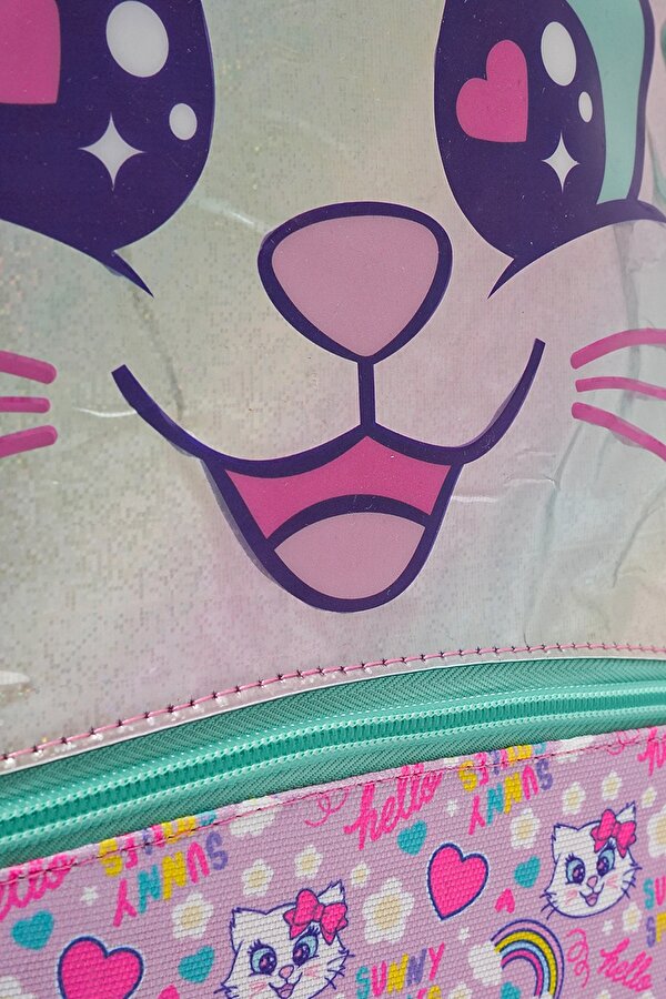 Wia Sweet Cat Kız Çocuk İlkokul Çantası