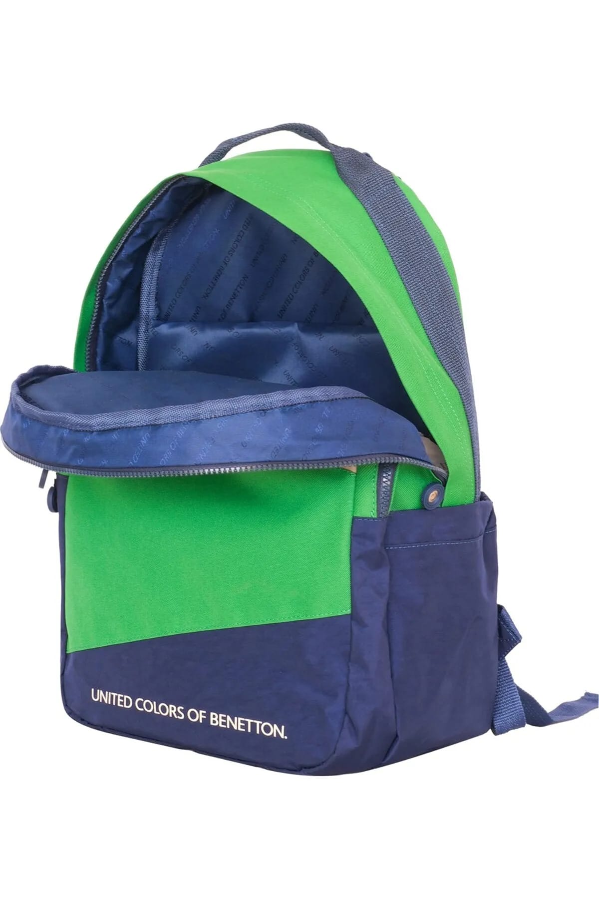 United Color Of Benetton Çocuk Sırt Çantası Lacivert Yeşil