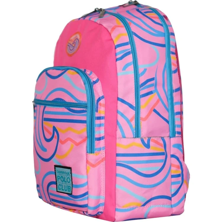 Cambridge Polo Club Wave Çift Ana Bölmeli Unisex Çocuk İlkokul Çanta