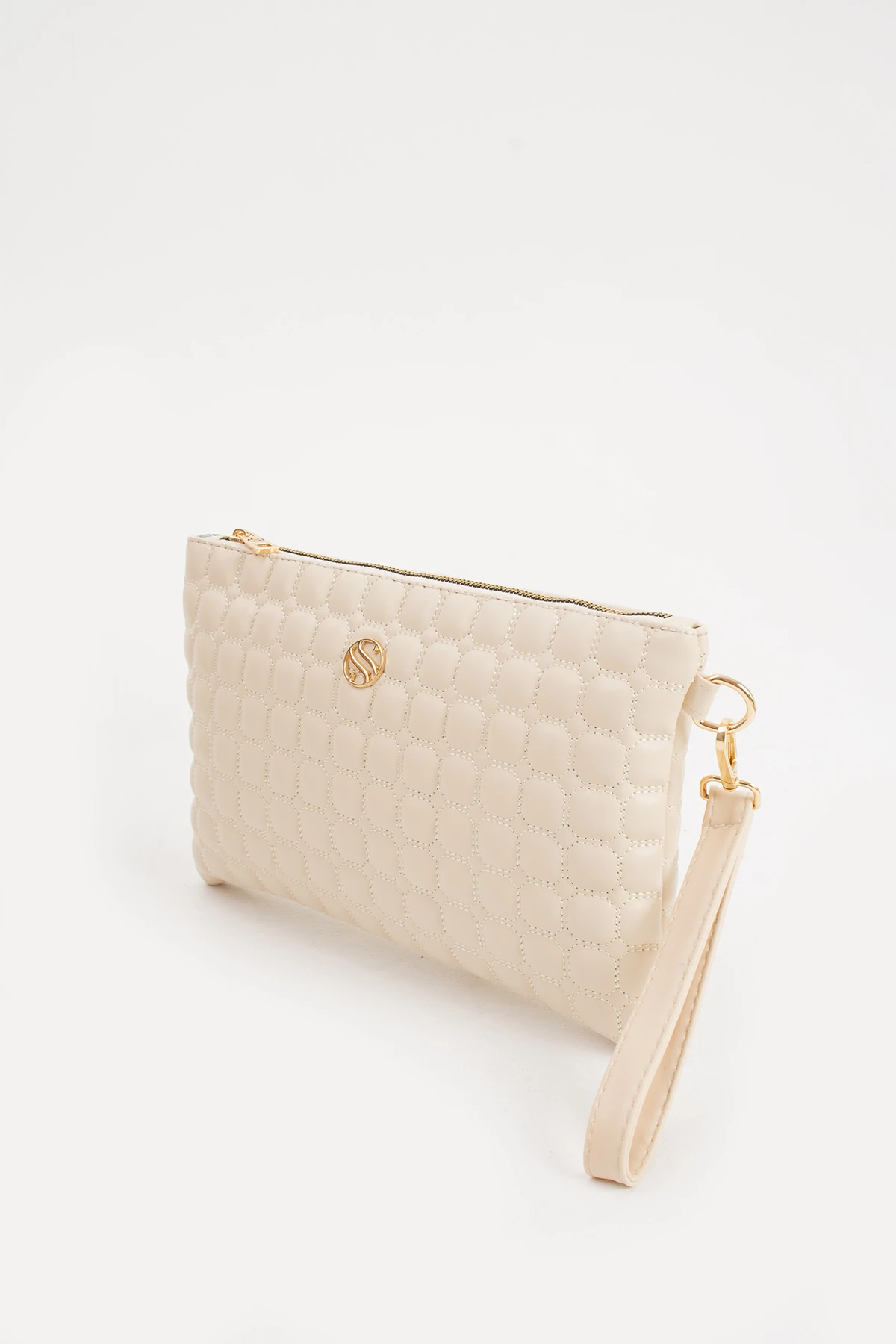 San Kadın Suni Deri Taba Renkli Ayarlanabilir Çapraz Ve El Askılı Portföy, Clutch Çanta SAN1424