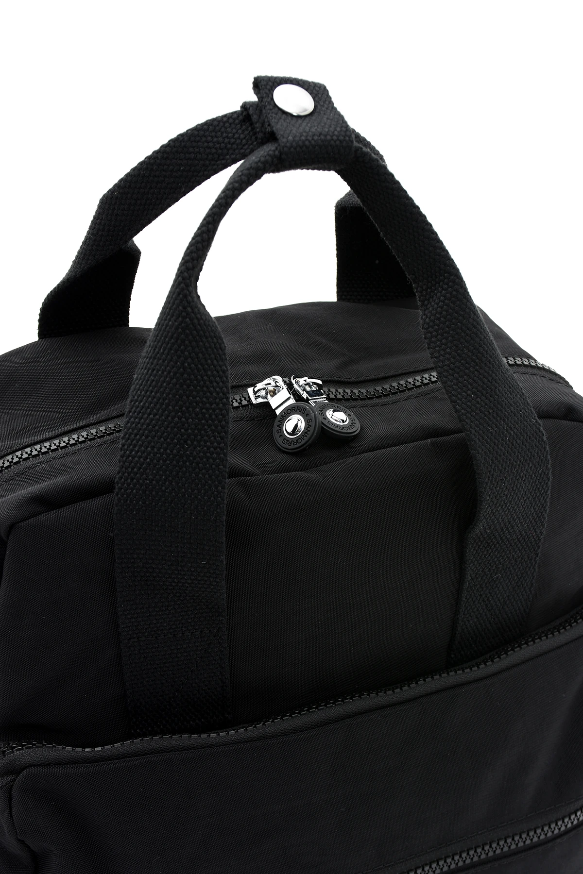 San Unisex Suya Dayanıklı Krinkıl Kumaş Çok Gözlü Orta Boy Laptop Okul Ve Sırt Çantası SAN3014